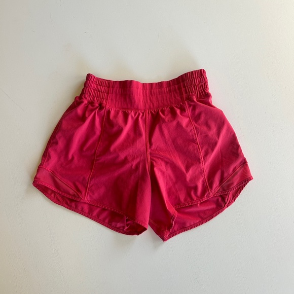 lululemon athletica Pants - lululemon athletica Red Athletic Shorts